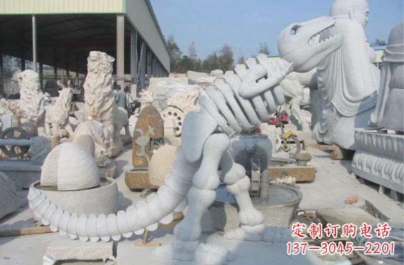 信阳大理石恐龙石雕