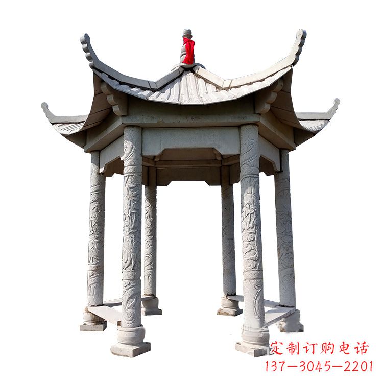 信阳中领雕塑大理石凉亭雕塑