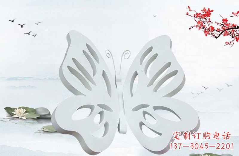 信阳高级大理石镂空蝴蝶雕塑
