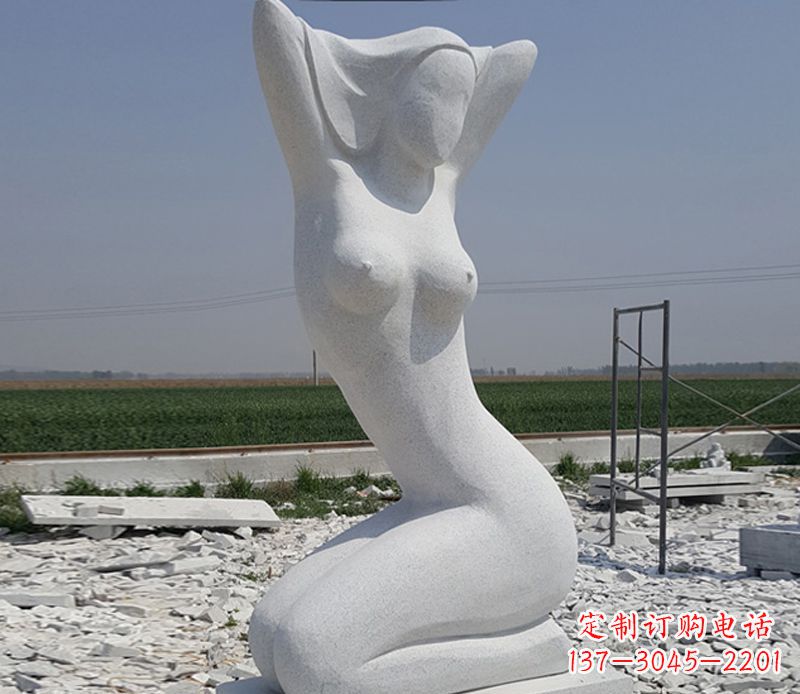 信阳优雅大理石美女雕塑