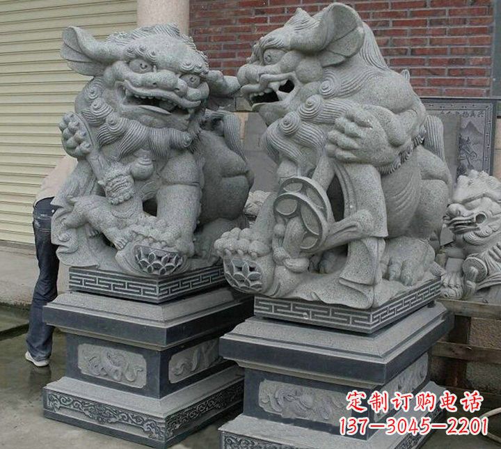 信阳大理石狮子雕塑