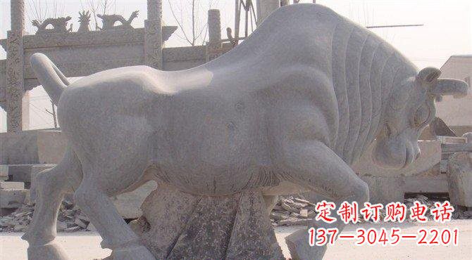 信阳大理石牛雕塑——让你家里充满独特艺术气息