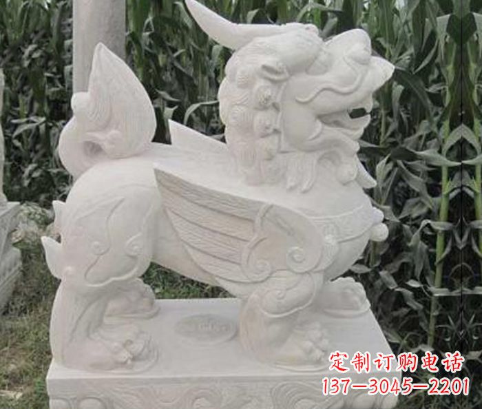 信阳古典貔貅石雕,精美手工雕刻艺术