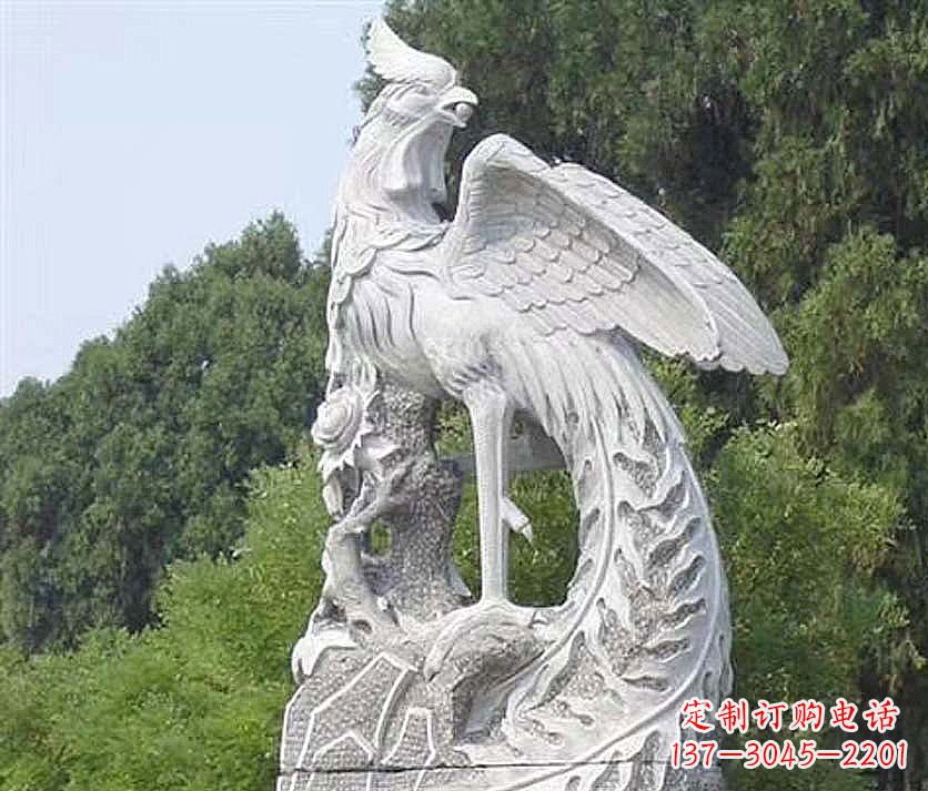 信阳大理石凤凰雕塑