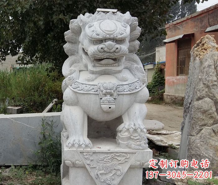 信阳精美狮子雕塑,拥有震撼心灵的魅力