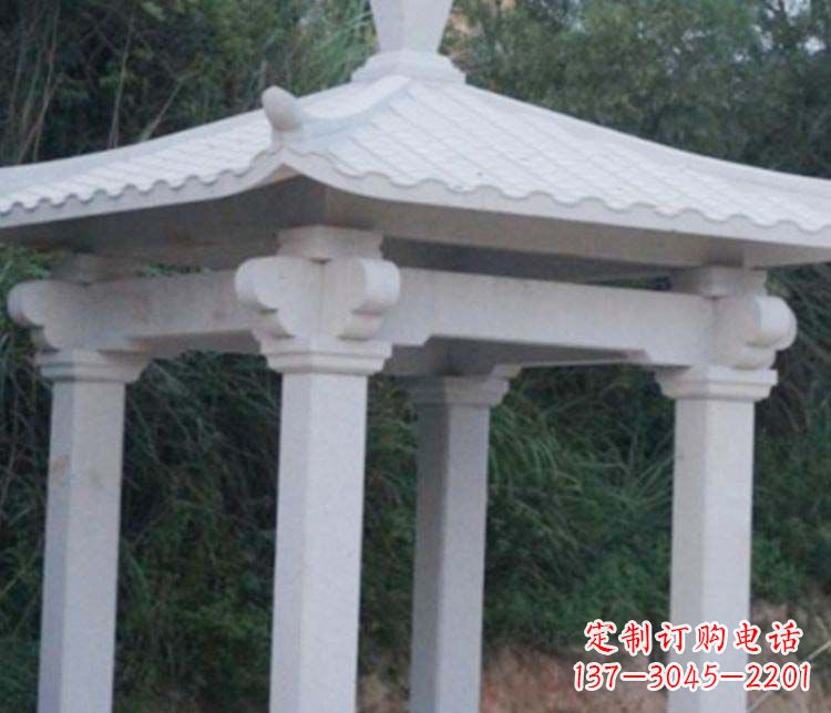 信阳大理石凉亭雕塑