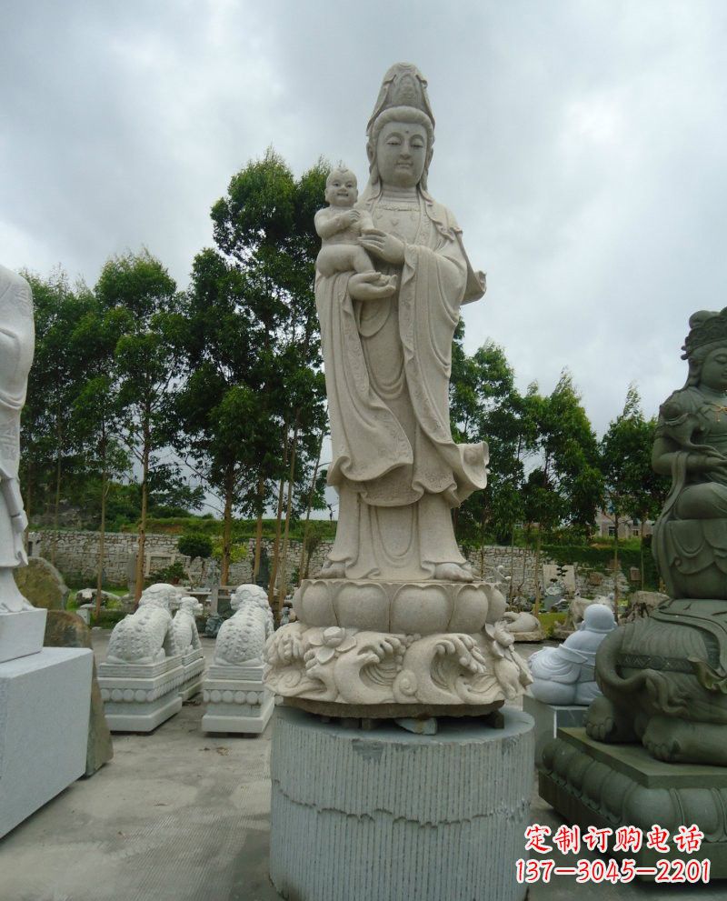 信阳大理石观音像