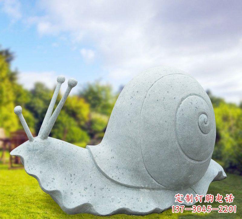 信阳大理石蜗牛雕塑