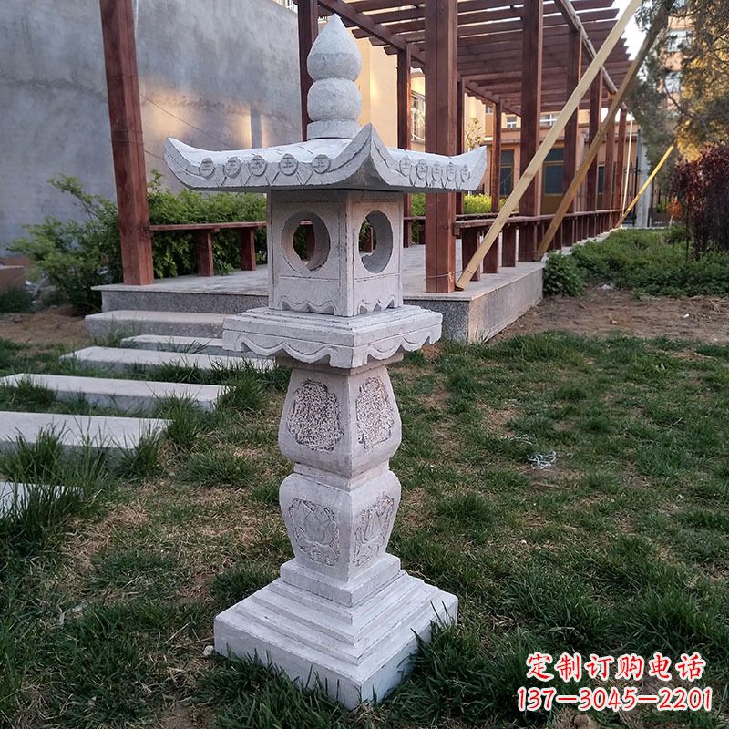 信阳大理石灯笼雕塑