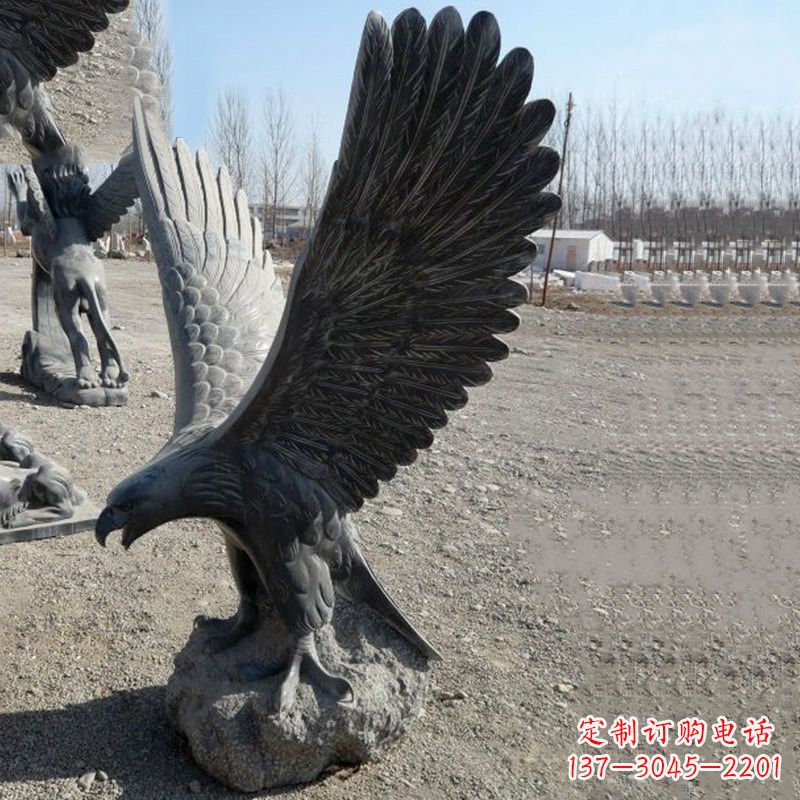 信阳大鹏展翅高级老鹰雕塑