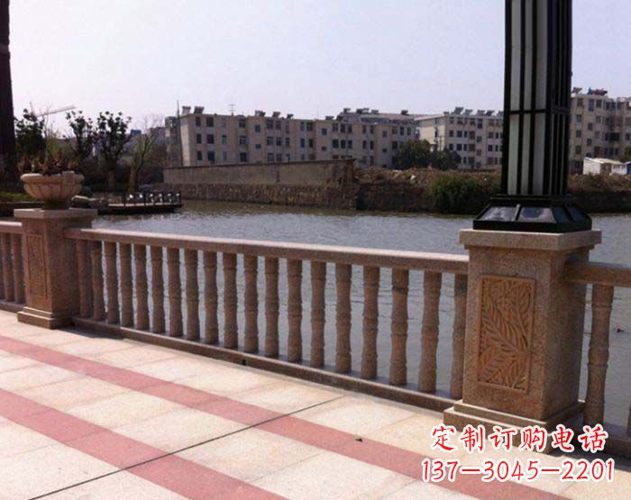 信阳大桥仿古石栏杆雕塑