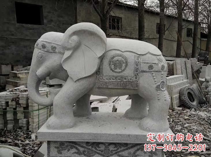 信阳大象 石雕 古代