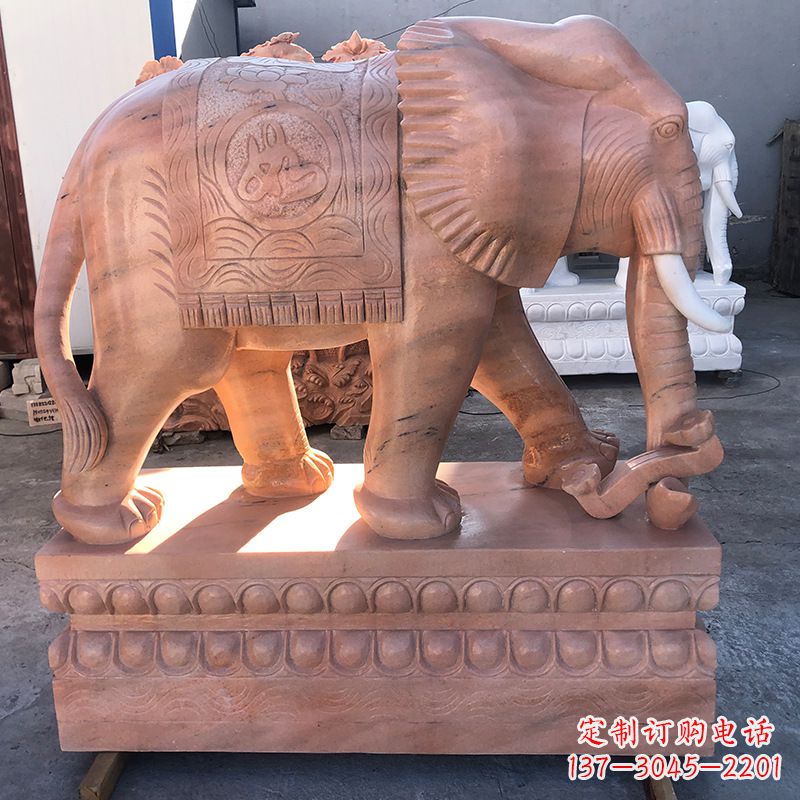 信阳大象 石雕