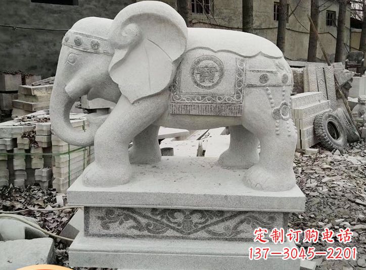 信阳大象石雕壁画