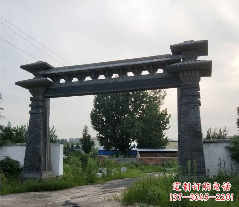 信阳精美仿古牌坊石雕
