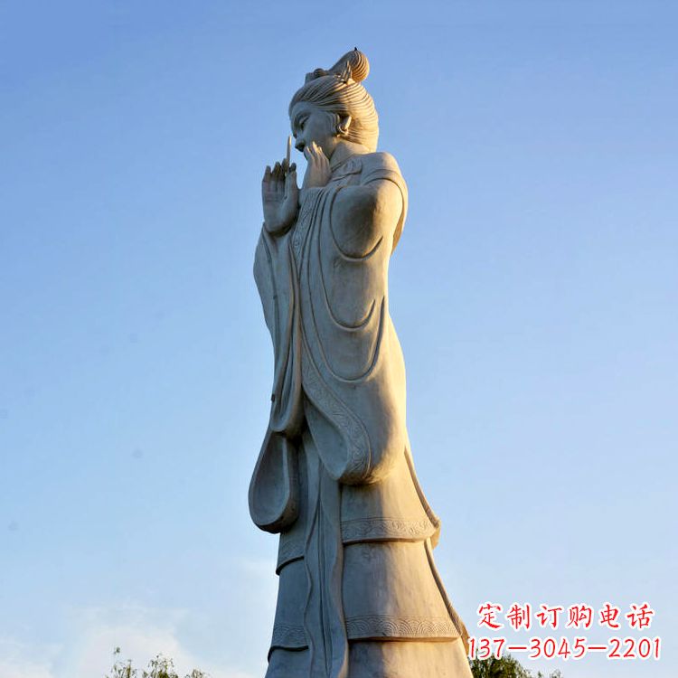 信阳貂蝉雕塑精美礼品,赠送古代美女历史人物