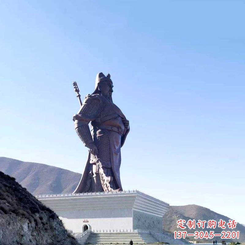 信阳关公铸铜雕塑——传承三国历史文化的精美雕塑