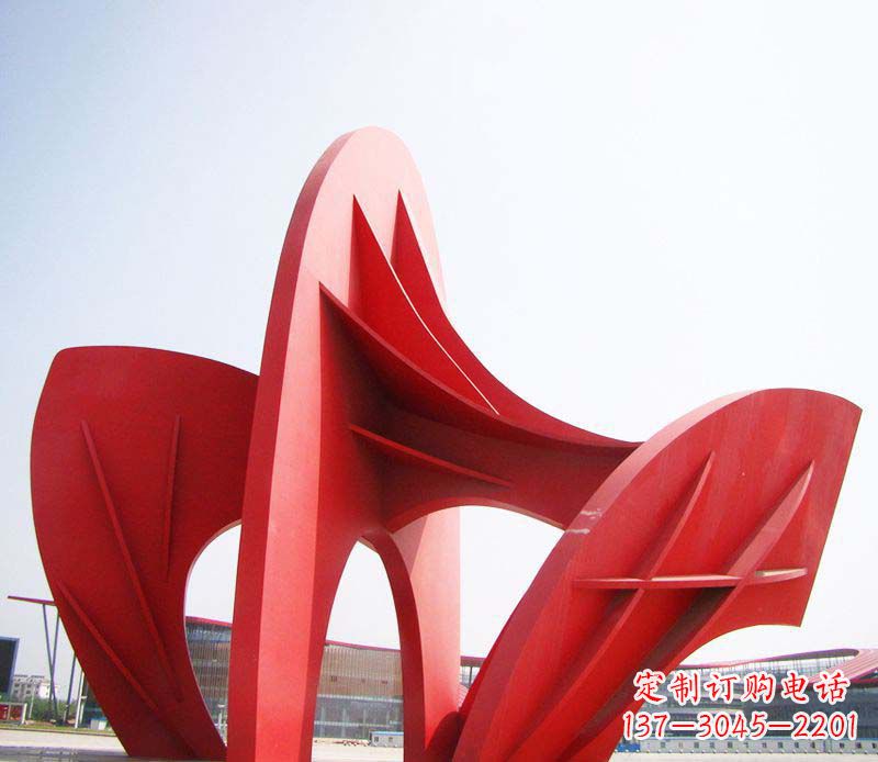 信阳精美不锈钢拱门雕塑