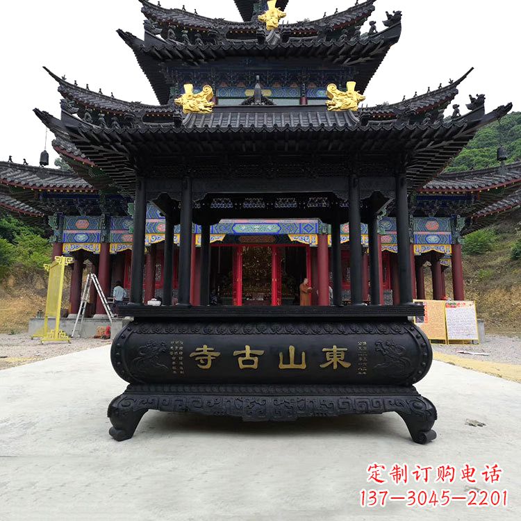 信阳大型寺庙香炉雕塑