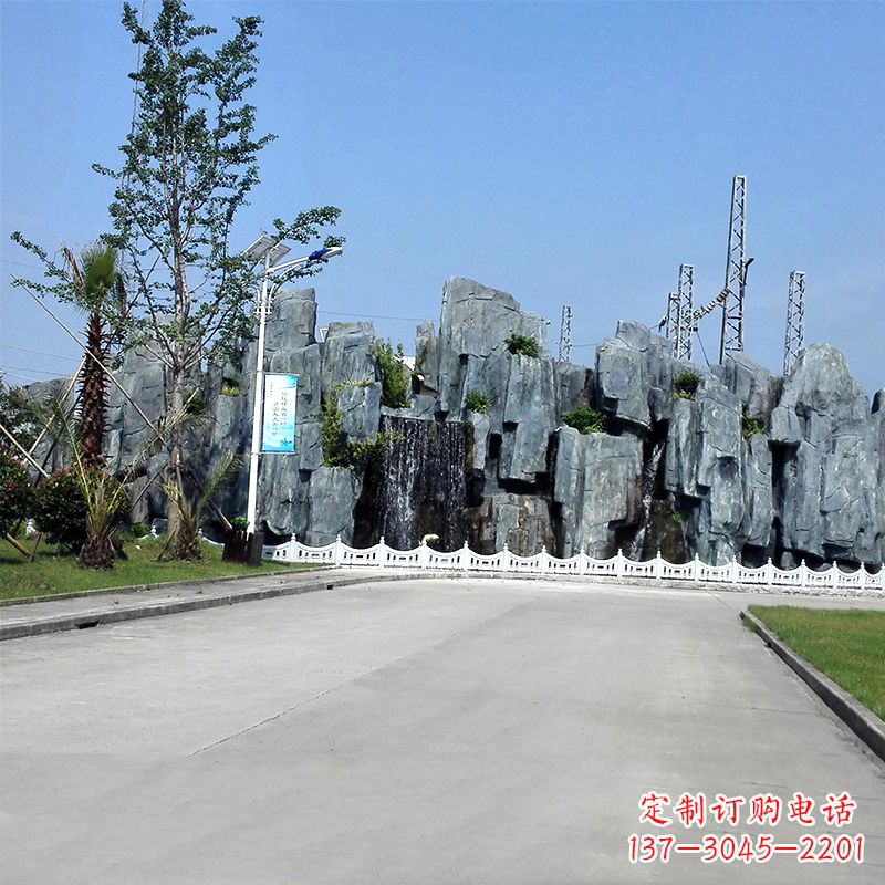 信阳大型塑石假山雕塑