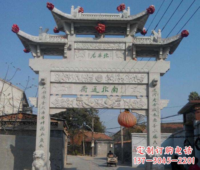 信阳优质大理石牌坊雕塑