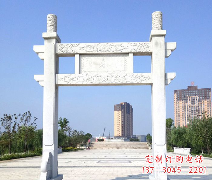 信阳石牌楼雕塑——精美的浓缩艺术