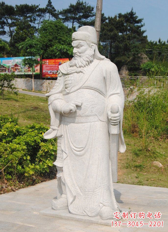 信阳钟馗神像石雕