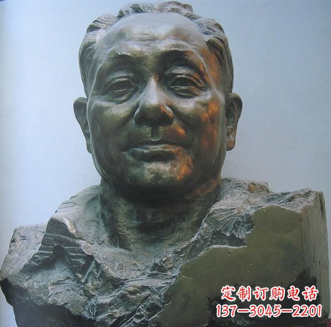 信阳邓小平名人胸像铜雕