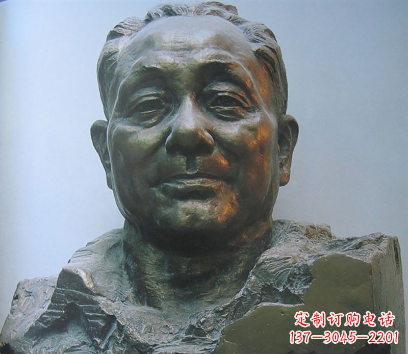 信阳邓小平铜伟人校园名人铜雕