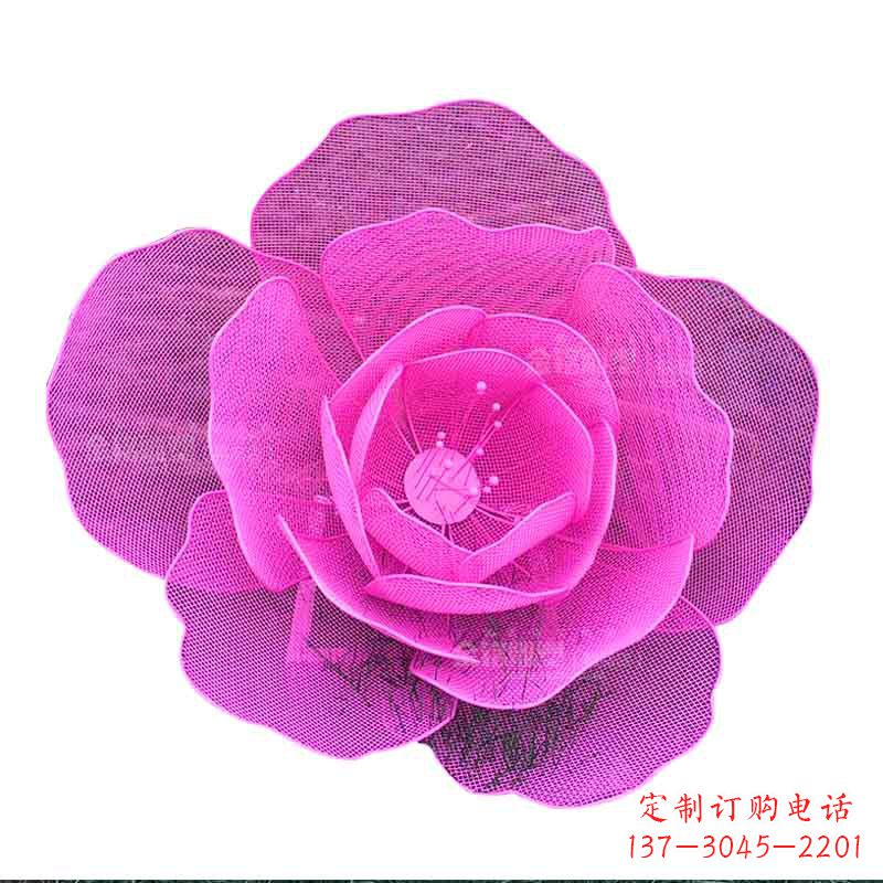 信阳精美玫瑰金属雕塑