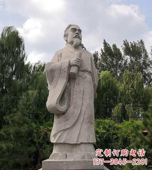 信阳中国古代历史名人雕塑