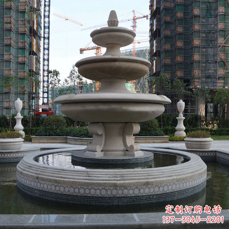 信阳东阳石雕喷泉雕塑定制