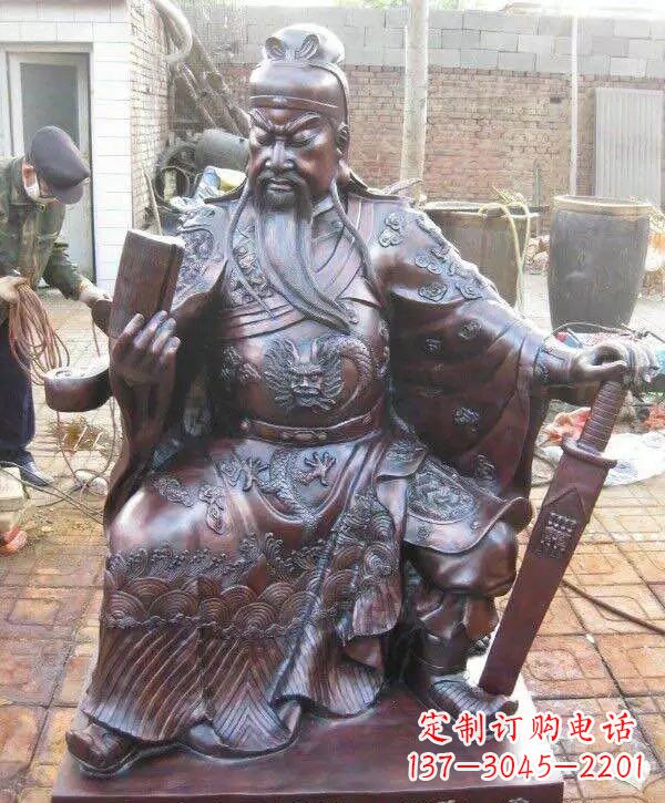 信阳关公铜雕——象征着一份久远精神的传承