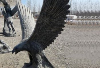 信阳大鹏展翅高级老鹰雕塑