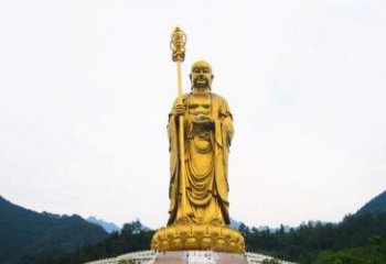 信阳高端定制大型地藏菩萨铜雕