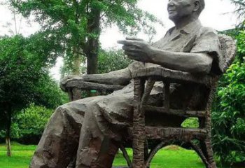 信阳邓小平伟人公园铜雕—荣耀家乡，让历史永生