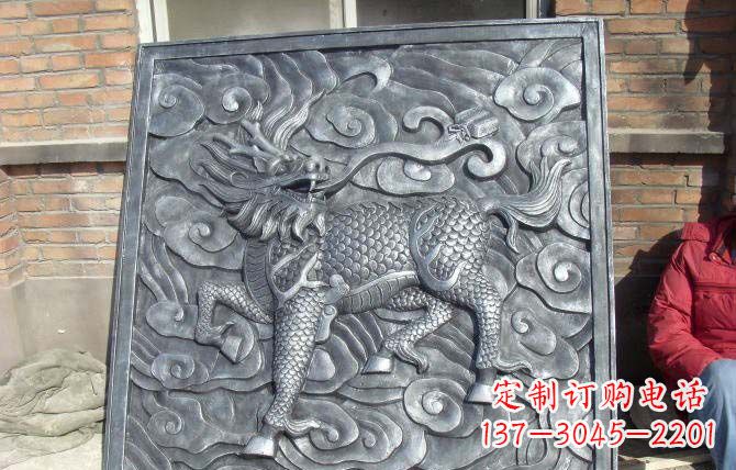 信阳雕塑·锻铜古典麒麟