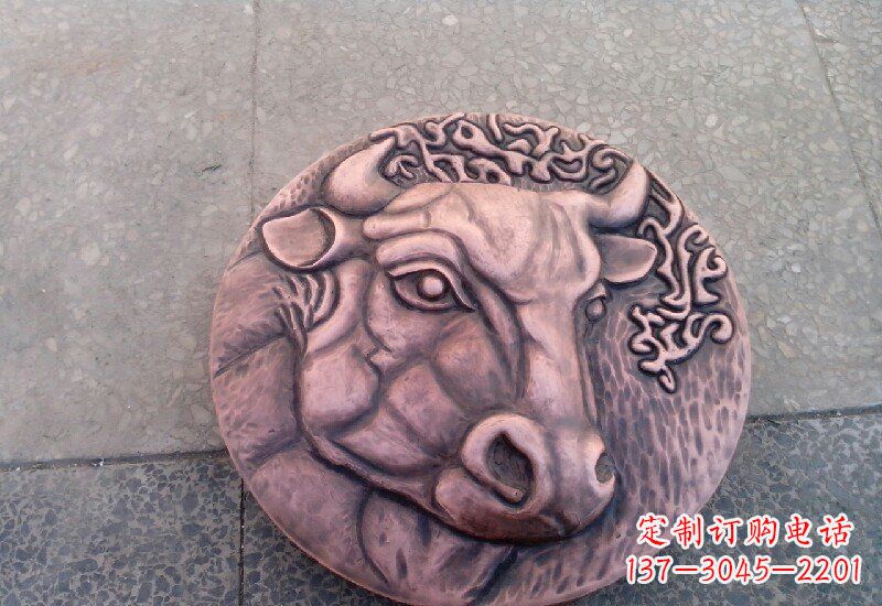 信阳锻铜十二生肖兽首雕塑
