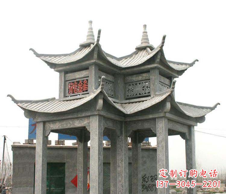 信阳仿古凉亭石雕