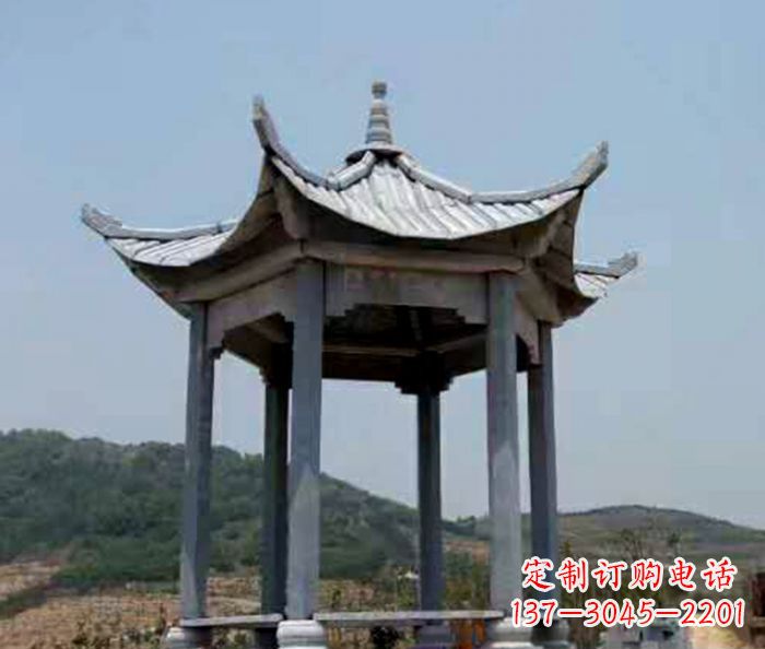 信阳仿古石雕凉亭