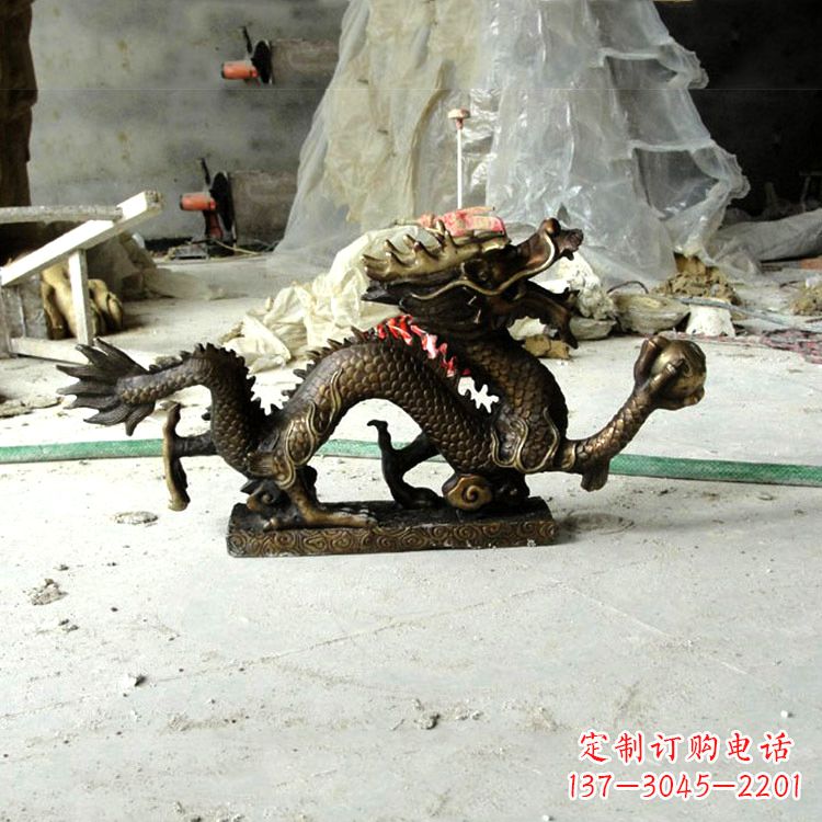 信阳精美仿古龙铜雕塑