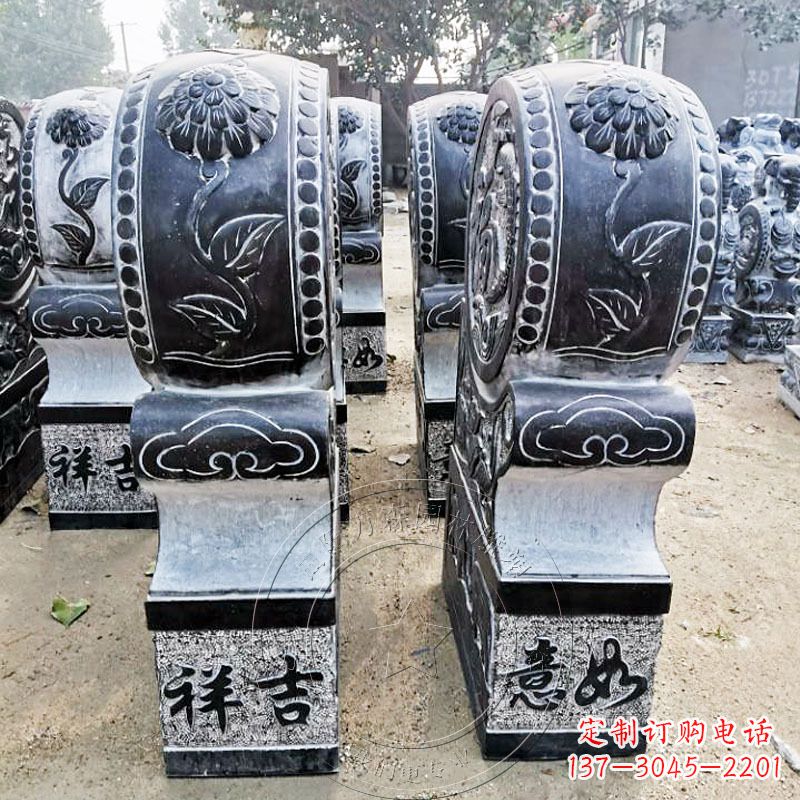 信阳仿古门枕石门墩雕塑