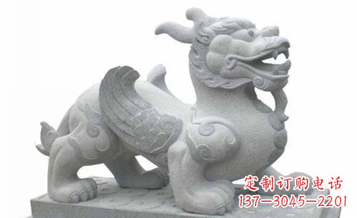 信阳古老貔貅雕塑,带您重拾传统神兽石雕之美
