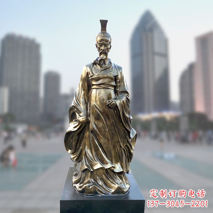 信阳专业定制屈原雕像