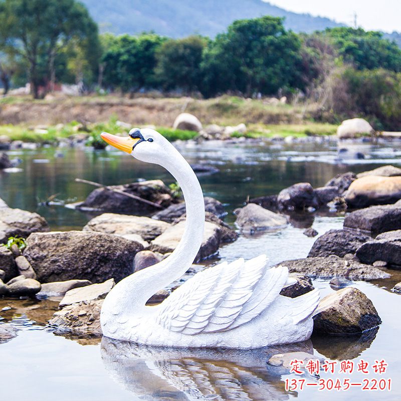 信阳臻选天鹅雕塑,给你绝美的家庭美学