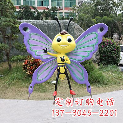 信阳仿真蝴蝶雕塑,精致多彩、灵动优雅