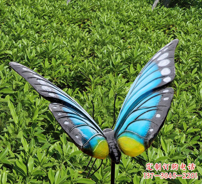 信阳玻璃钢蝴蝶雕塑
