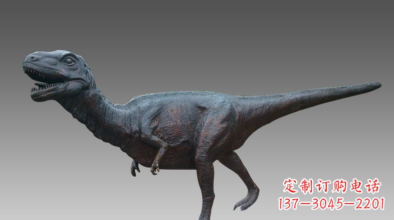 信阳展现史前绝美风采的恐龙雕塑