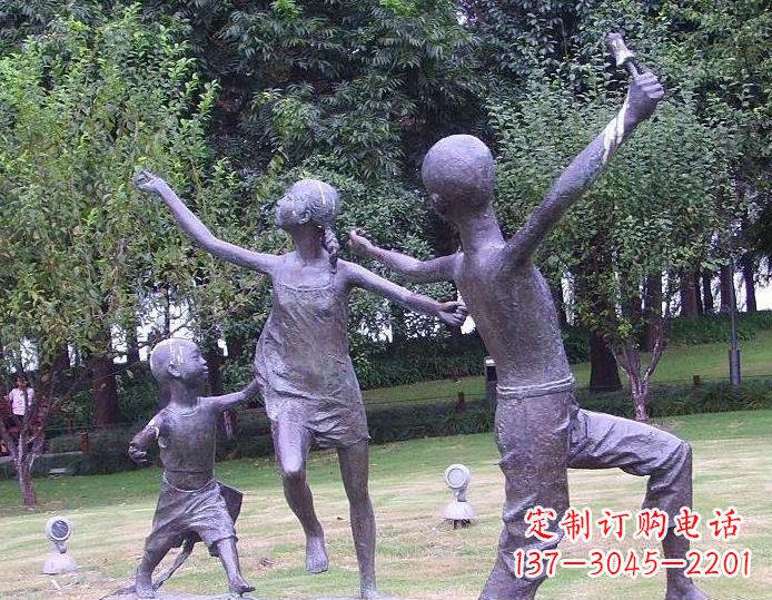 信阳可爱儿童雕塑