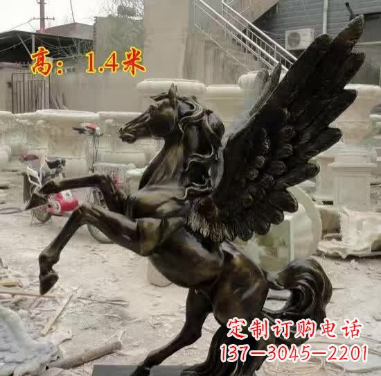 信阳飞马动物铜雕定制